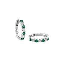 Boucles d'oreilles Giorgio Visconti Femme in Or blanc Diamante BB32225S